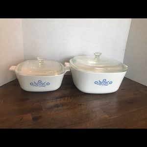 Vintage Corning Ware Cornflower Blue